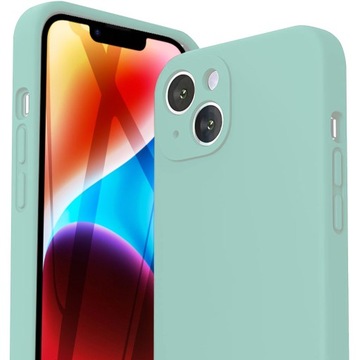 ЗАДНЯЯ ЧАСТЬ КОРПУСА СИЛИКОНОВАЯ ЖИДКОСТЬ ДЛЯ IPHONE 14 + СТЕКЛО