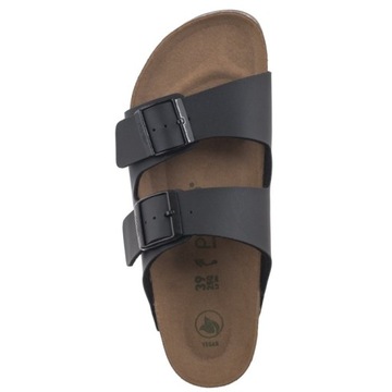 Klapki Damskie Birkenstock 1027395 ARIZONA FLEX PLATFORMBF NARROW Czarne 39