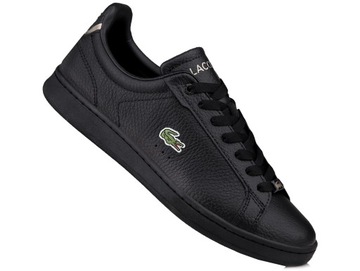 Buty męskie Lacoste Carnaby Pro BLK/BLK LEATHER