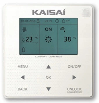 Тепловой насос kaisai 10 кВт моноблок Khc -10ry3 -3 фаза