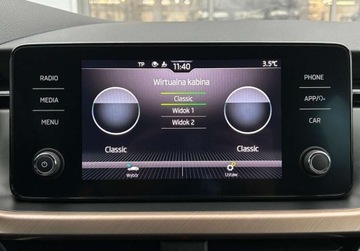 Skoda Scala Hatchback 1.5 TSI 150KM 2023 Skoda Scala Style Pakiet Comfort, ACC, Wirtualna Kabina, Podgrzewane fote, zdjęcie 31