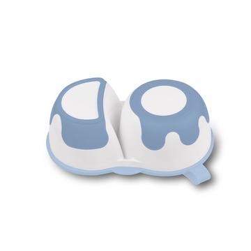 ДВОЙНАЯ ЧАШКА BABYONO С ЛОЖКОЙ И КРЫШКОЙ