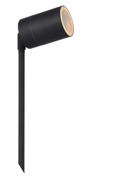 Słupek oświetleniowy okrągły LUCIDE GU10 36 cm czarny
