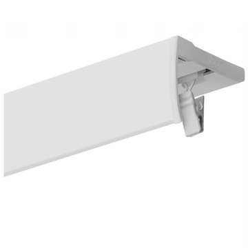 SZYNA SUFITOWA SMALL ALU + OSŁONA ALU 200 CM