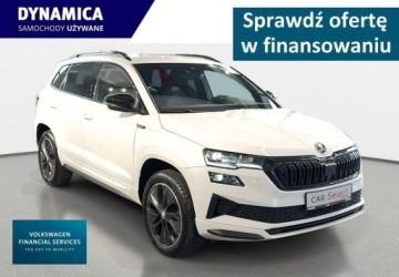 Skoda Karoq Crossover Facelifting 2.0 TDI SCR 150KM 2024 Skoda Karoq VAT 23 Sportline 2.0TDI 150KM DSG 4x4 2024 r., Salon PL, I wl.