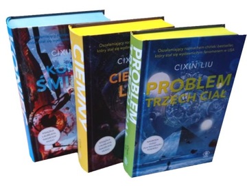 Problem trzech ciał Ciemny las Koniec śmierci 1-3 Cixin Liu Edycja kolekcj.