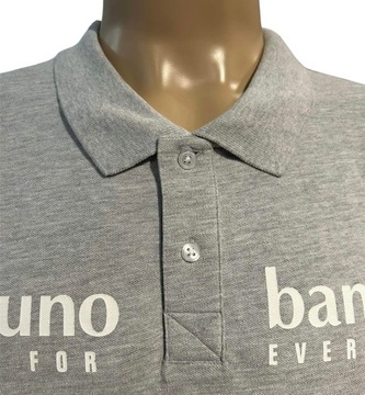 Bruno Banani bawełniany t-shirt polo logo M