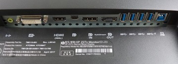 Светодиодный монитор HP 27 Z27n 27 дюймов QHD 1440p IPS КЛАСС A-