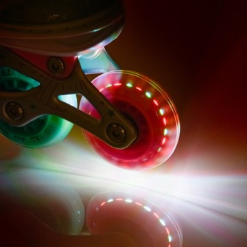 РЕГУЛИРУЕМЫЕ РОЛИКИ ДЛЯ ДЕТЕЙ METEOR MERMAID M 34-37 ABEC-7 полумягкий башмак