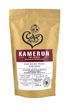 Kawa Kamerun Arabica, ziarnista, palona 250g