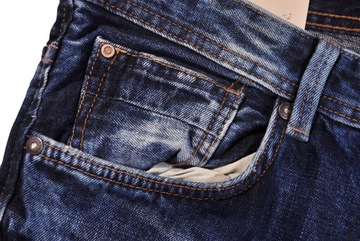 TOM TAILOR spodnie BLUE jeans SLIM AEDAN _ W32 L34