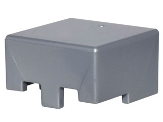 LEGO HEŁM MINECRAFT FLAT SILVER 19730 SREBRNY