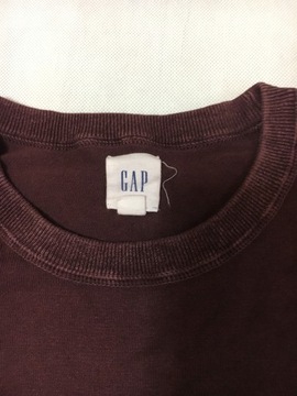 GAP MODNY LONGSLEEVE MĘSKA KOSZULKA DŁUGI RĘKAW S