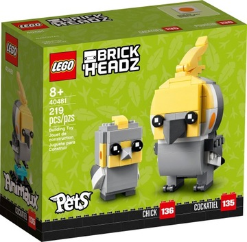 LEGO BrickHeadz Kakadu 40481