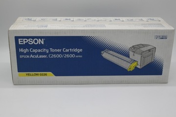 Epson C2600 C13S050226 yellow toner oryginał