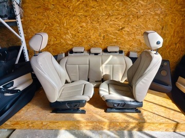 FOTELE KANAPA GRZANE BOCZKI M PAKIET BMW 3 F31 SKÓRA INDIVIDUAL HARMAN