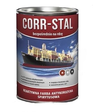 FARBA OKRĘTOWA CORSTAL NA RDZĘ,OCYNK, CZERWONA 5L