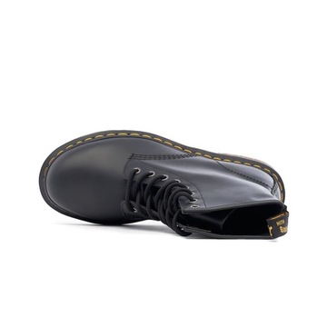 Glany Dr. Martens NAPPA BLACK, skórzane czarne męskie 1460 DM11822002 40