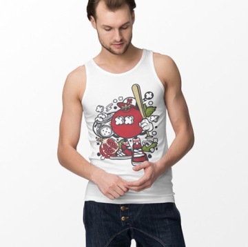 TANK TOP ANIMOWANE GARNET