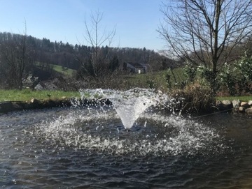 ПЛАВАЮЩИЙ ФОНТАН 90ВТ COP-10000 АЭРАЦИЯ