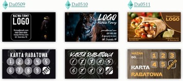 Карты лояльности 120 шт YOUR LOGO PET SHOP