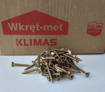 WKRĘTY HARTOWANE DO DREWNA 4,5x40mm 1kg