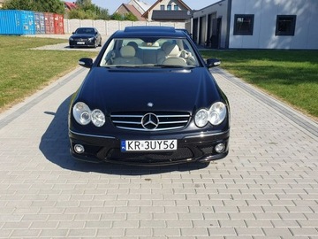Mercedes CLK W209 Coupe C209 AMG 6.2 V8 (63 AMG) 481KM 2007 Mercedes CLK 63 AMG 6.3 AMG Rarytas Idealny Stan, zdjęcie 4