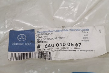 KRYT VENTILU MERCEDES W245 A6400100667