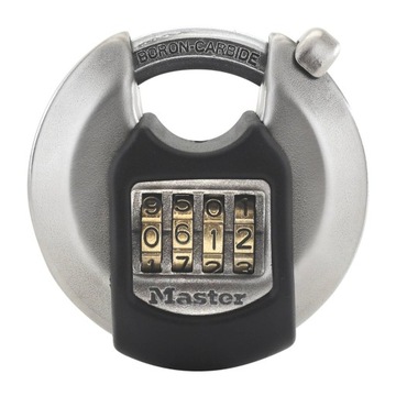 Kłódka M40EURDNUM w osłonie MasterLock na kod, do garażu, warsztat