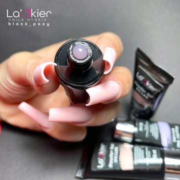 Zestaw budujący akrylożel gel acrylgel poly 30ml La'kier + FORMY AKCESORIA