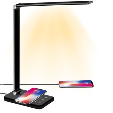 LAMPKA BIURKOWA SZKOLNA BIURKO LED NOCNA SKŁADANY 10W