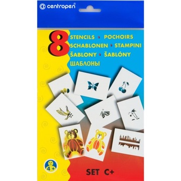 Szablony C+ Centropen Stencils 9996