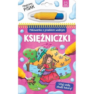 Księżniczki Malowanka z pisakiem wodnym Maluj wodą