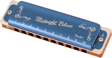 Губная гармошка Fender Midnight Blues Губная гармошка C
