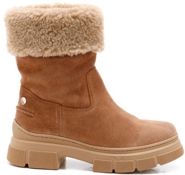 Tommy Hilfiger buty Warm Lining Suede Low Boot brązowy 39