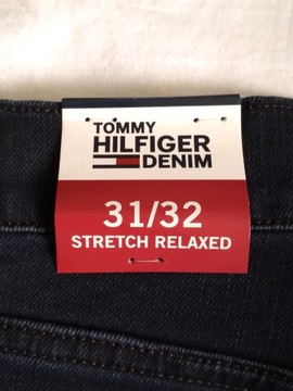 TOMMY HILFIGER SPODNIE JEANS MĘSKIE W 31 L 32