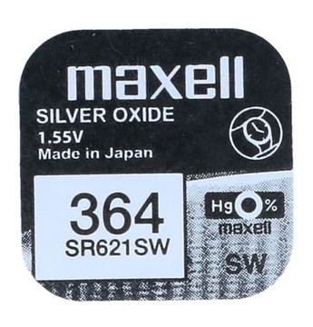 Bateria Maxell SR621SW SR364