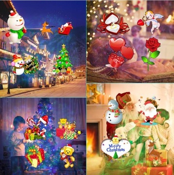 РОЖДЕСТВЕНСКИЙ СВЕТОДИОДНЫЙ ЛАЗЕРНЫЙ ПРОЕКТОР ДЛЯ ДОМА, ВОДОНЕПРОНИЦАЕМЫЙ IP65 + ПУЛЬТ ДИСТАНЦИОННОГО УПРАВЛЕНИЯ