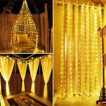 СВЕТОВАЯ ЗАВЕСА 3х3м ICILS 300LED ГИРЛАНДНЫЕ ЛАМПЫ