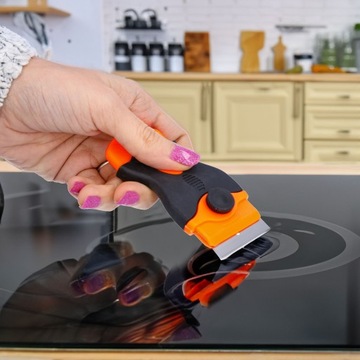 Скребок для индукционных плит, окон, стекла, плит, керамических плит.