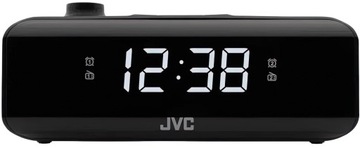 JVC RA-E211B Часы-радио для проектора, черные