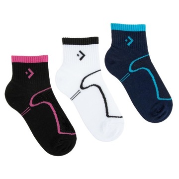 3x DAMSKIE skarpety zakostki bawełna 38-41