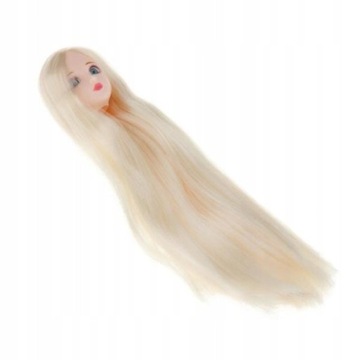 2x1/6 BJD Makeup Face Head Sculpt ze złotymi