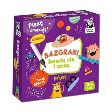 KAPITAN NAUKA. BAZGRAKI BAWIĄ SIĘ I UCZĄ MONIKA SOBKOWIAK, ANNA ZYCH, POLA