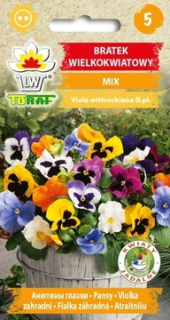 BRATEK WIELKOKWIATOWY MIX Nasiona 0,2 GR