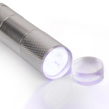 МИНИ-УФ-СВЕТОДИОДНЫЙ ФАКЕЛ 9 Вт для акрилового геля для ногтей со штампом