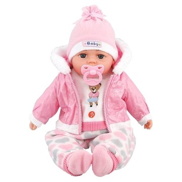 lalka BABY bobas BORN mówi ŚPIEWA nr26 prezent box