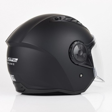 МОТОЦИКЛОВЫЙ ОТКРЫТЫЙ ШЛЕМ Новейший OF562 LS2 OF616 AIRFLOW II JET MAT L e06