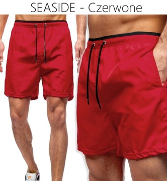 Krótkie SPODENKI KĄPIELÓWKI Męskie SPORTOWE kieszenie szorty PLAŻOWE, 3XL