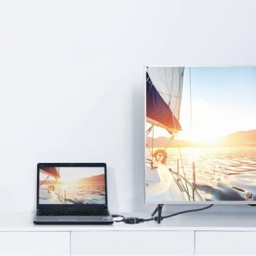 Ugreen кабель односторонний кабель-переходник с HDMI на VGA FHD